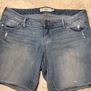 Torrid 12/14 Jean Shorts